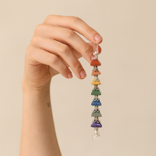 7 CHAKRA PYRAMID PENCIL