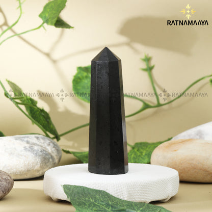 BLACK TOURMALINE CRYSTAL PENCIL