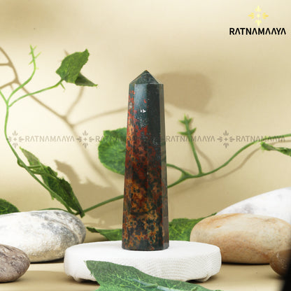 BLOODSTONE CRYSTAL PENCIL