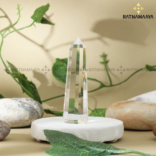 CRYSTAL CLEAR QUARTZ PENCIL