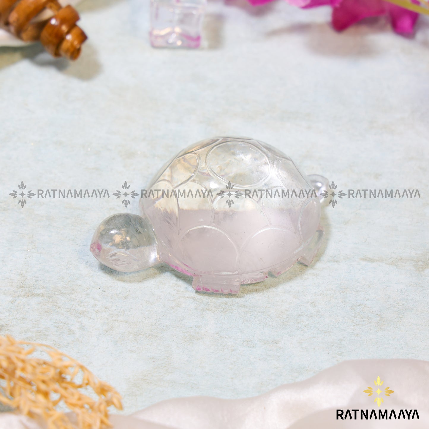 CRYSTAL QUARTZ TORTOISE