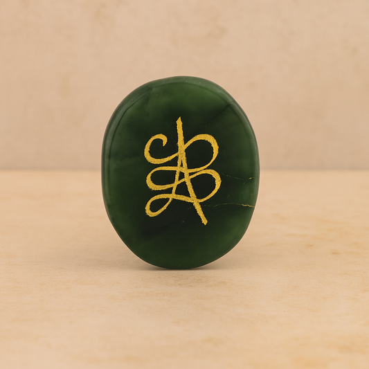 GREEN JADE ZIBU COIN
